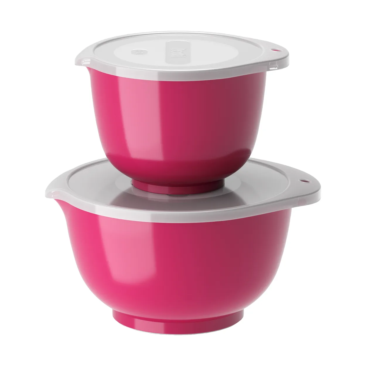 Rosti Margrethe bowl set 2-pack Beetroot | Scandinavian Design | Mixing bowls | Red