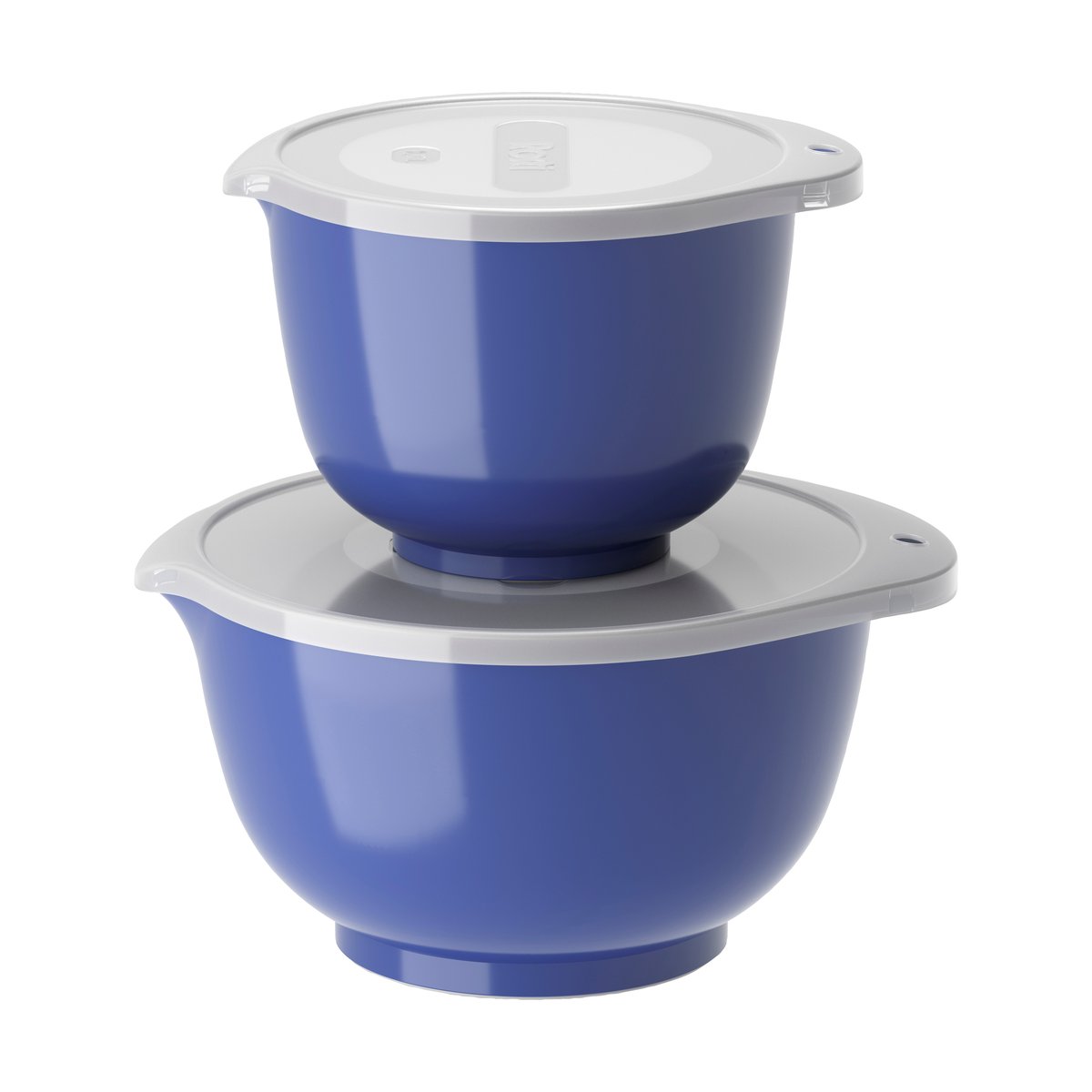 Rosti Margrethe bowl set 2-pack Electric blue | Scandinavian Design | Mixing bowls | Blue