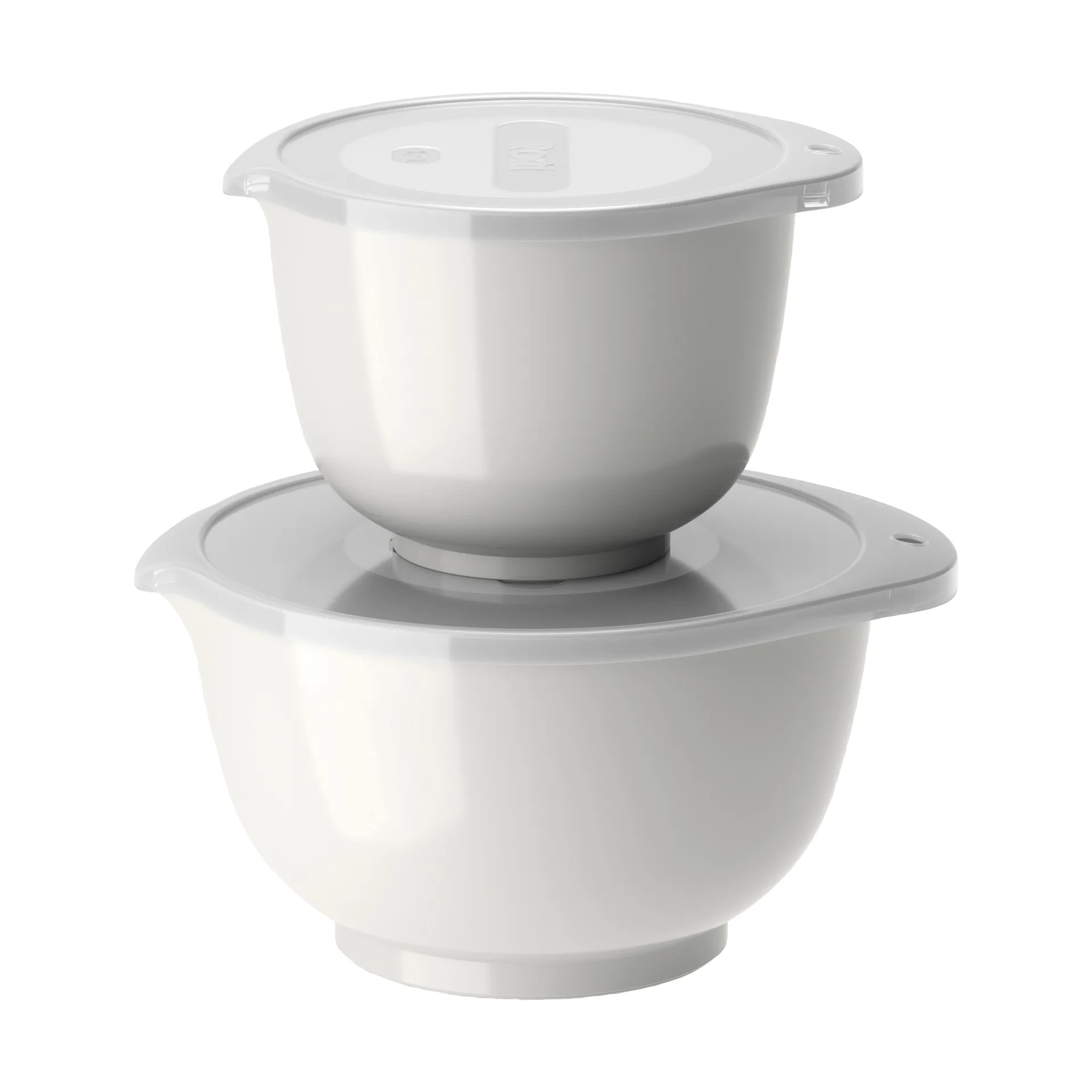 Margrethe bowl set 2-pack, White Rosti