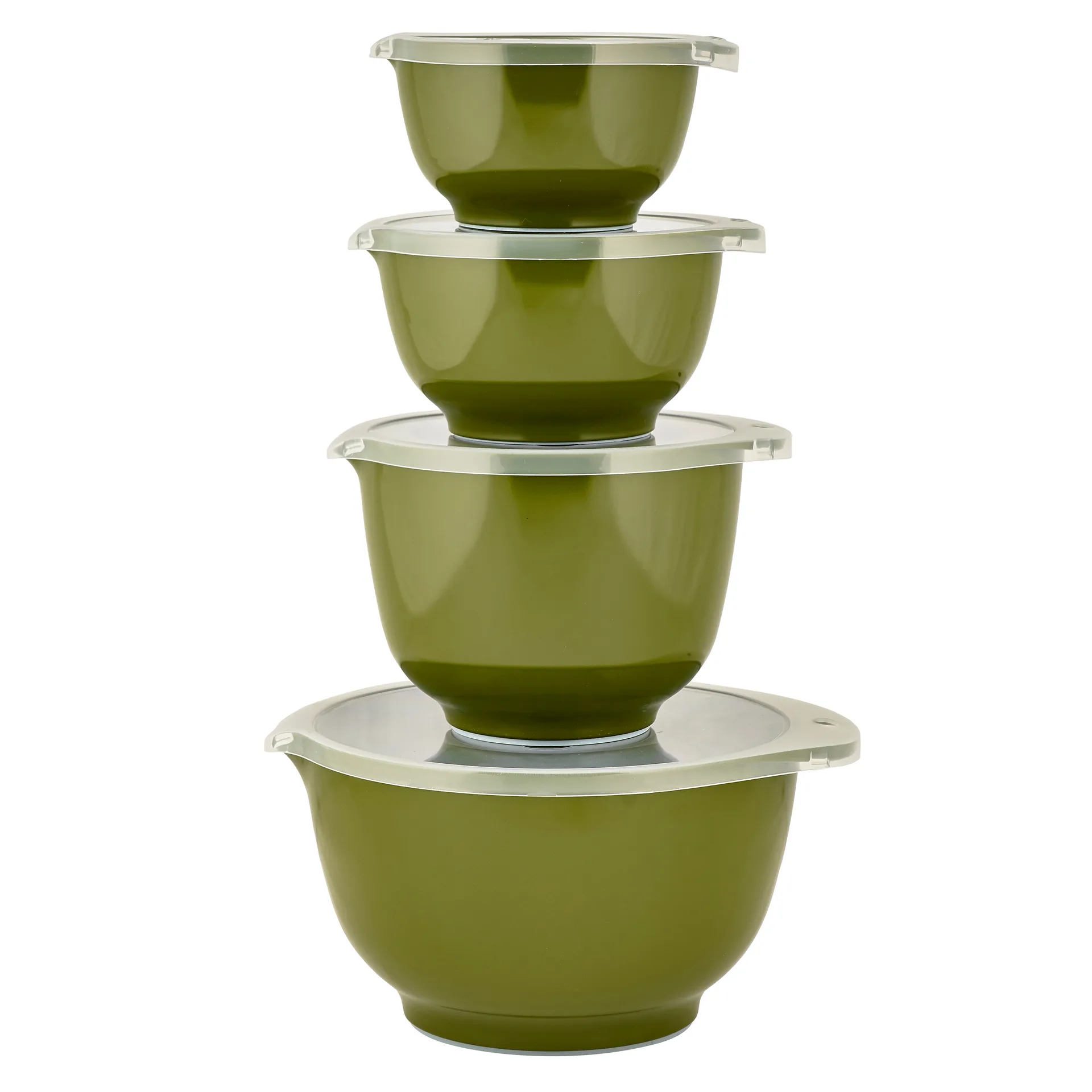 Margrethe bowl set with lid 4-pack, oliver Rosti