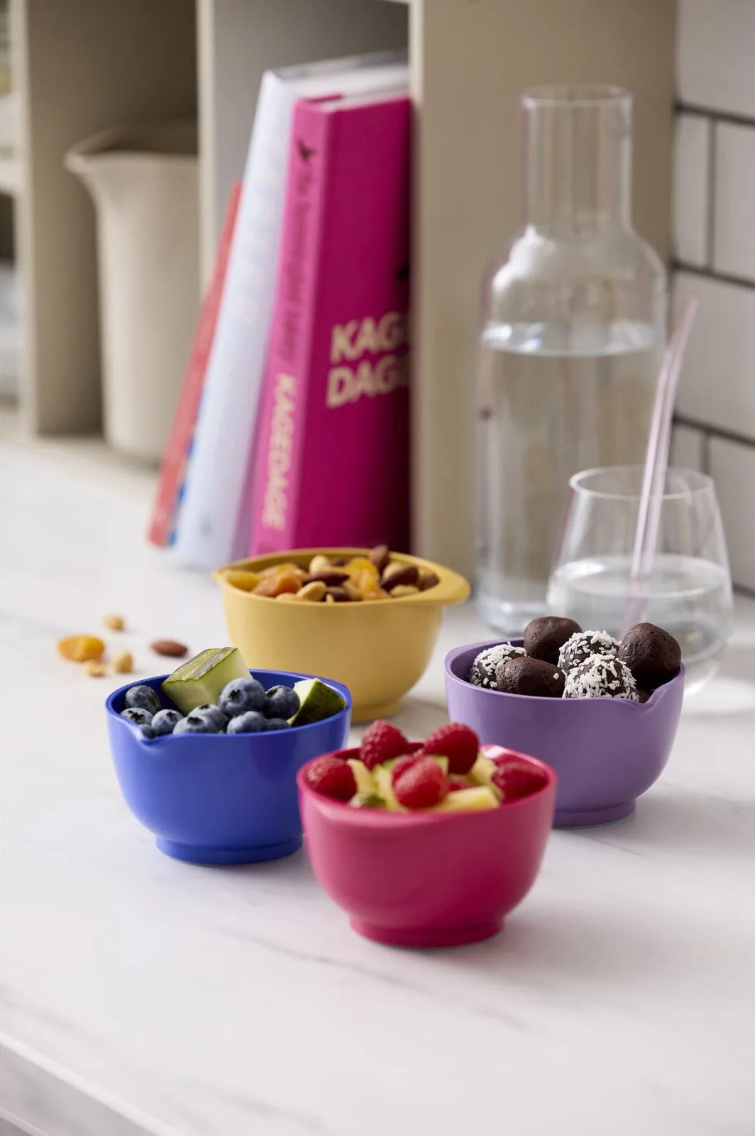 Margrethe mini bowl 25 ml 6-pack, Beetroot Rosti