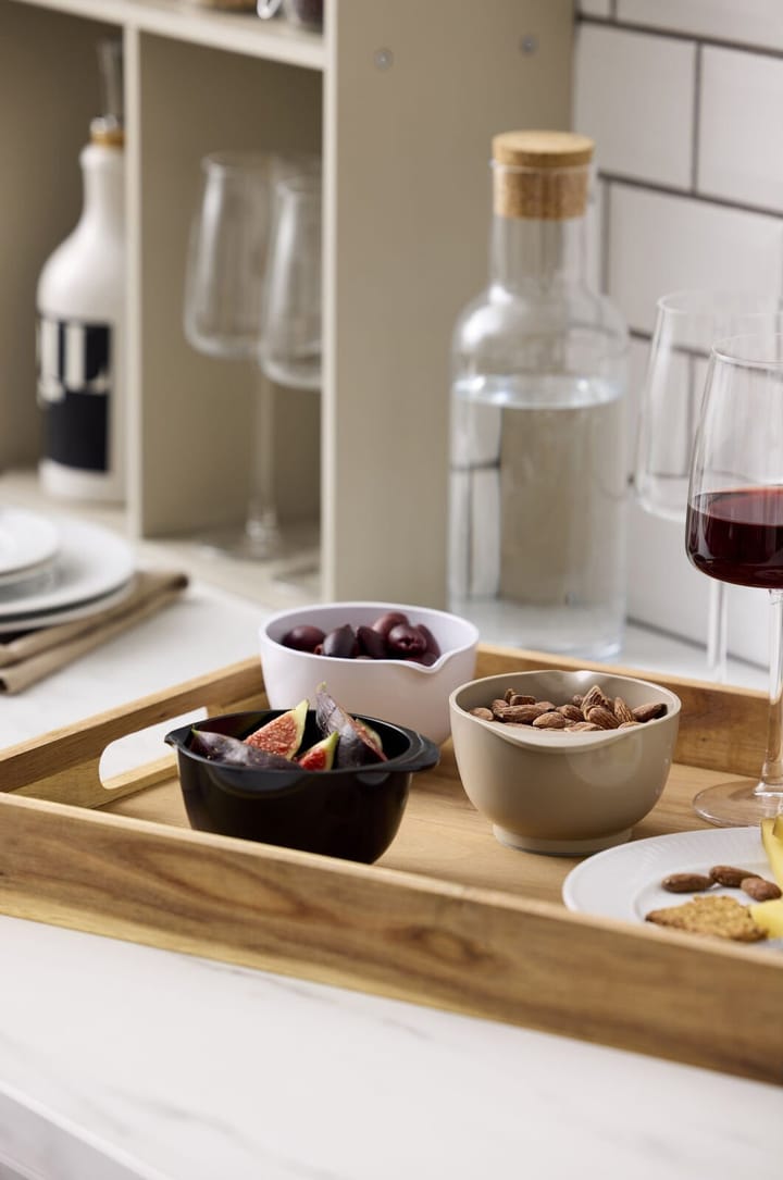 Margrethe mini bowl 25 ml 6-pack, Black Rosti