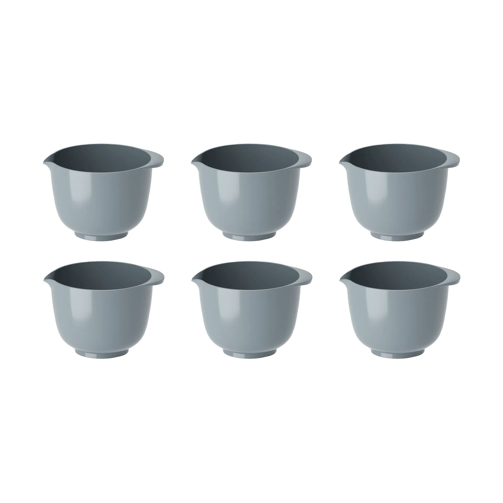 Margrethe mini bowl 25 ml 6-pack, Dusty blue Rosti