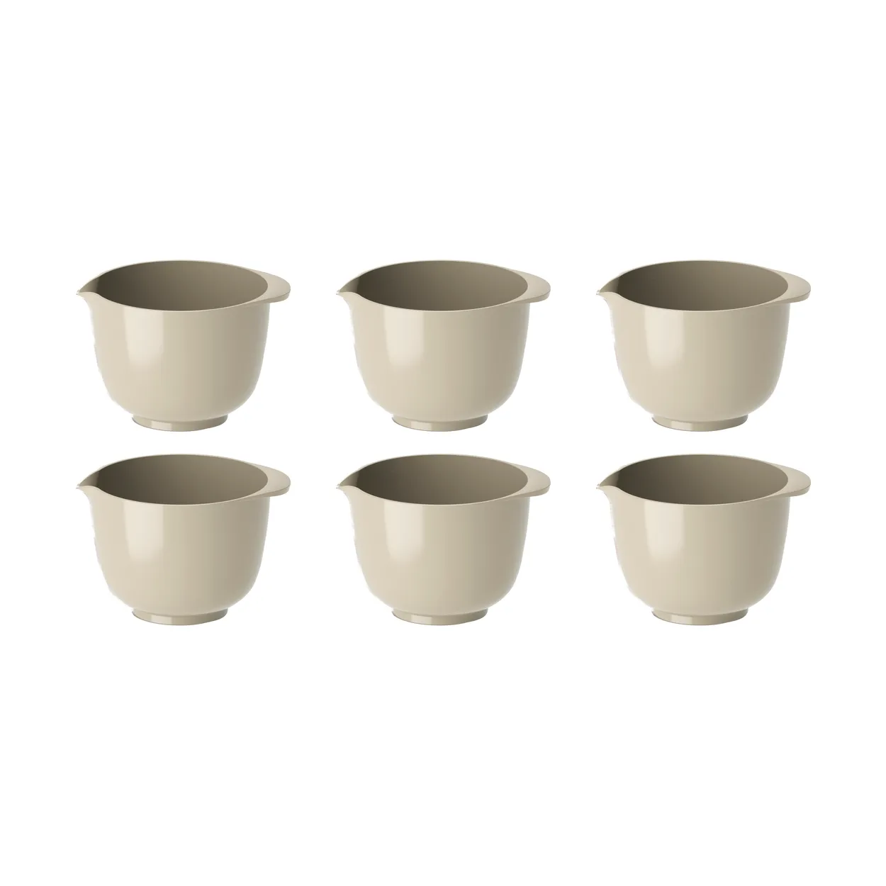 Rosti Margrethe mini bowl 25 ml 6-pack Humus | Scandinavian Design | Mixing bowls | Brown