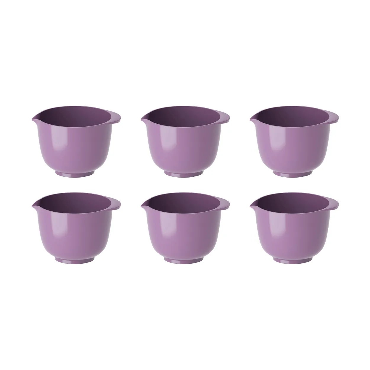 Rosti Margrethe mini bowl 25 ml 6-pack Lavender | Scandinavian Design | Mixing bowls | Purple