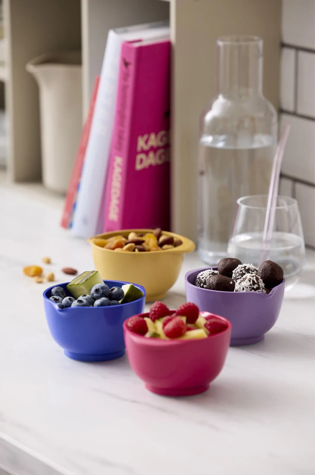 Margrethe mini bowl 25 ml 6-pack, Lavender Rosti