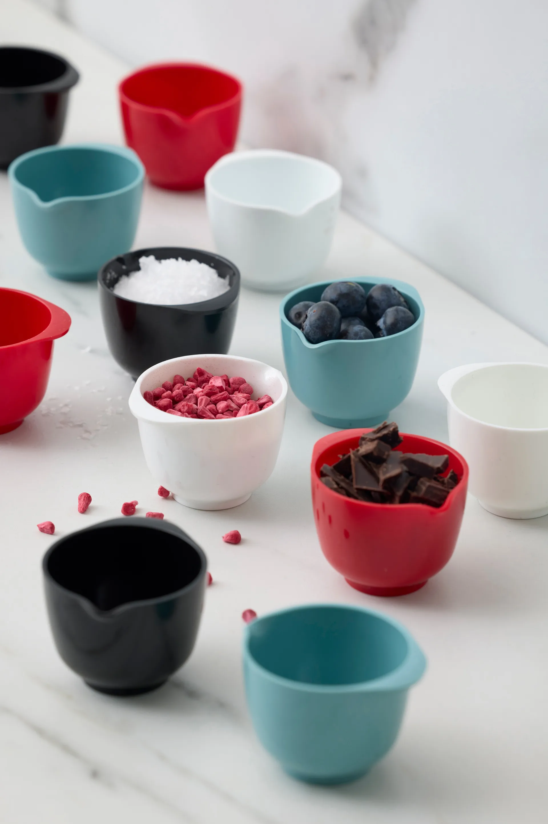 Margrethe mini bowl 25 ml 6-pack, Red Rosti