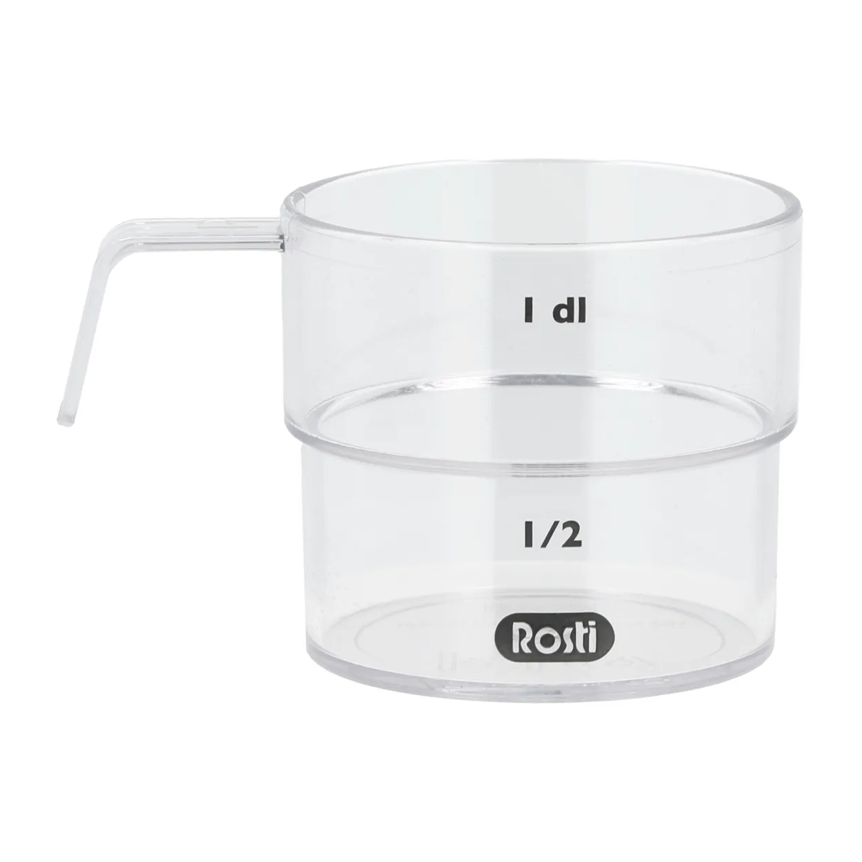 Rosti Mensura decilitre measure Clear | Scandinavian Design | Measuring spoons, cups & jugs | Transparent