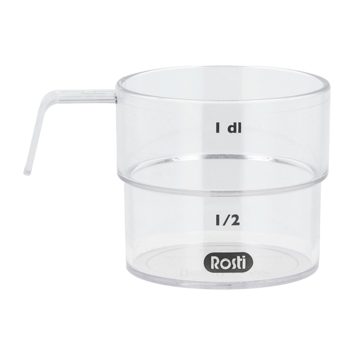 Rosti Mensura decilitre measure Clear | Scandinavian Design | Measuring spoons, cups & jugs | Transparent