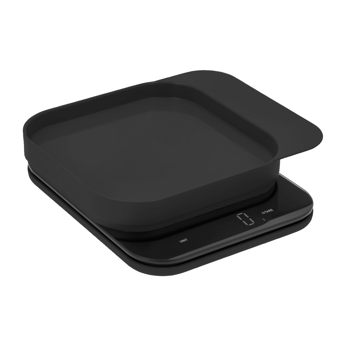 Rosti Mensura kitchen scale Black | Scandinavian Design | Black
