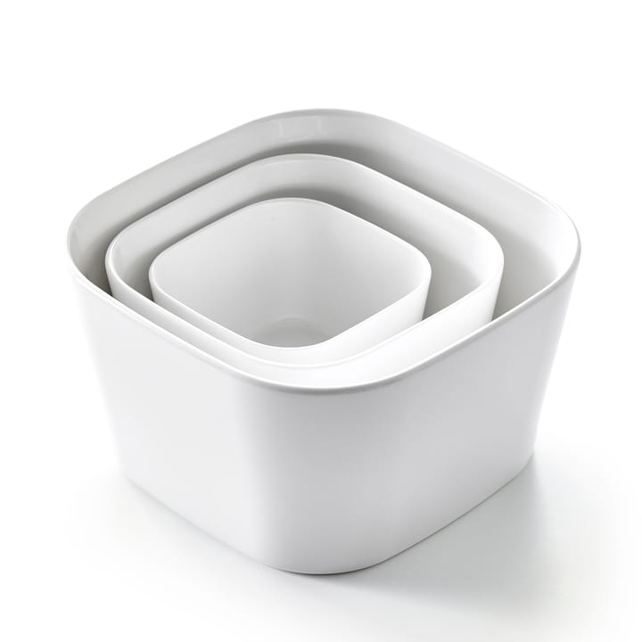Modula bowl set 3 pieces - White - Rosti