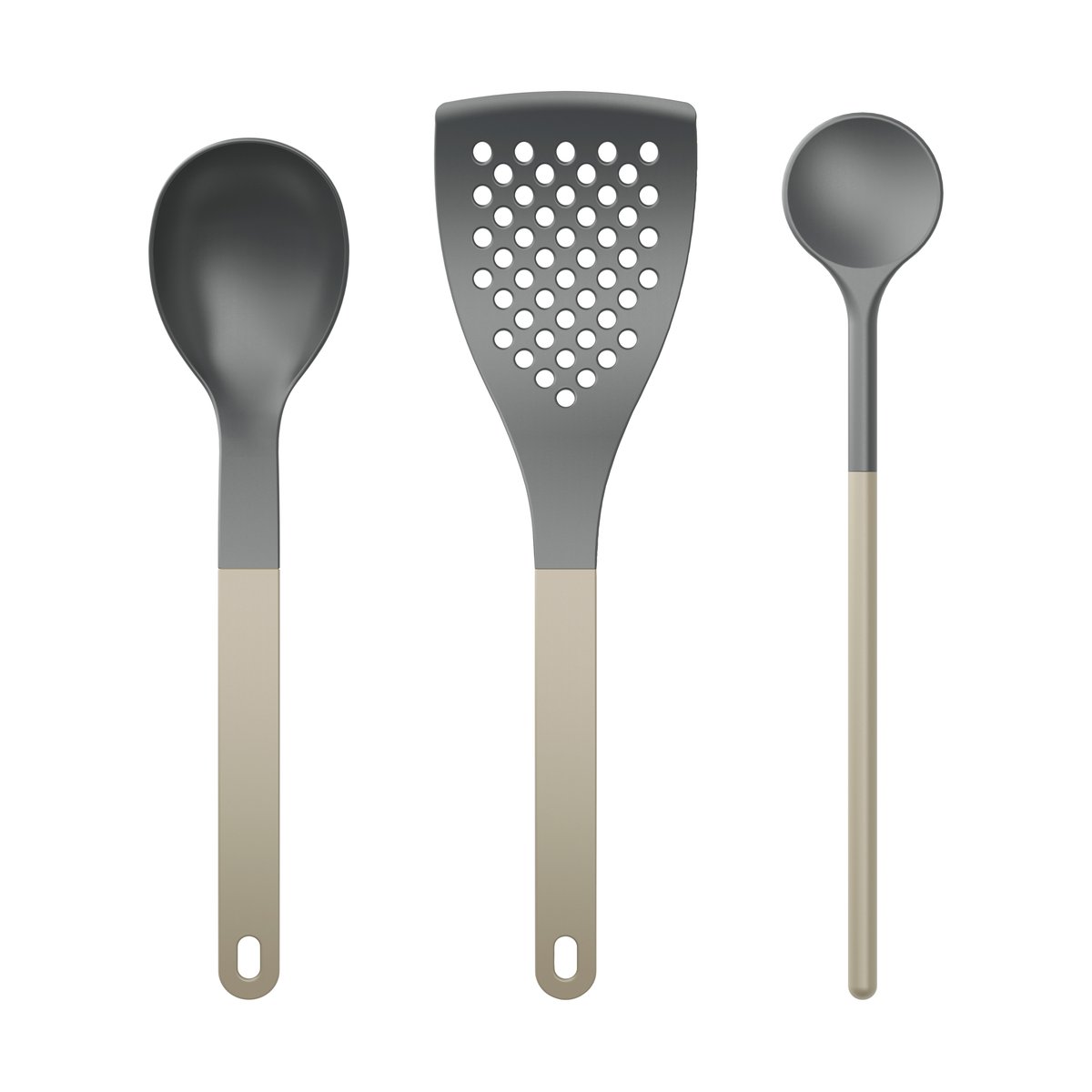 Rosti Optima kitchen utensils 2 3 pieces Humus nylon