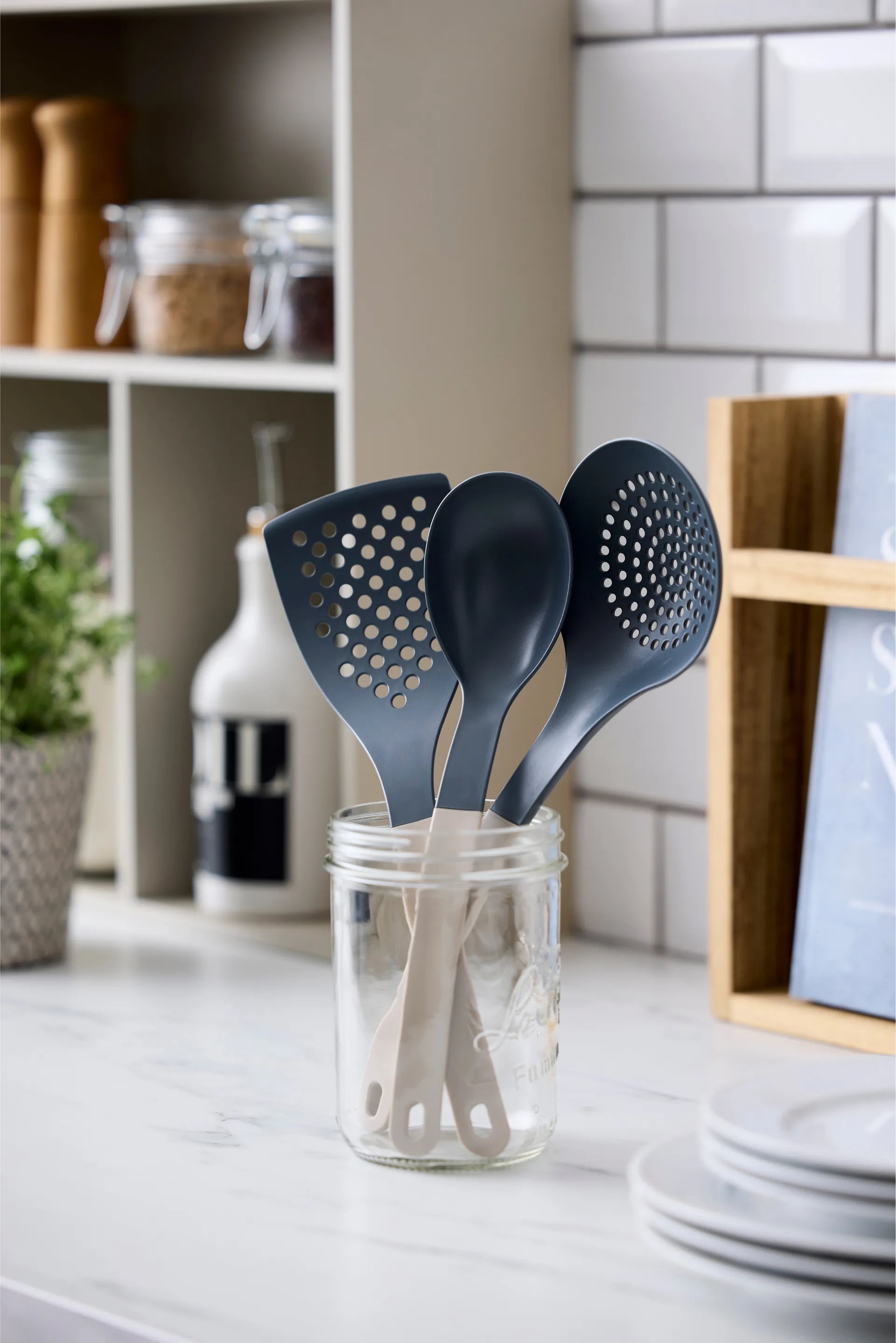 Optima kitchen utensils 2 3 pieces, Humus nylon Rosti