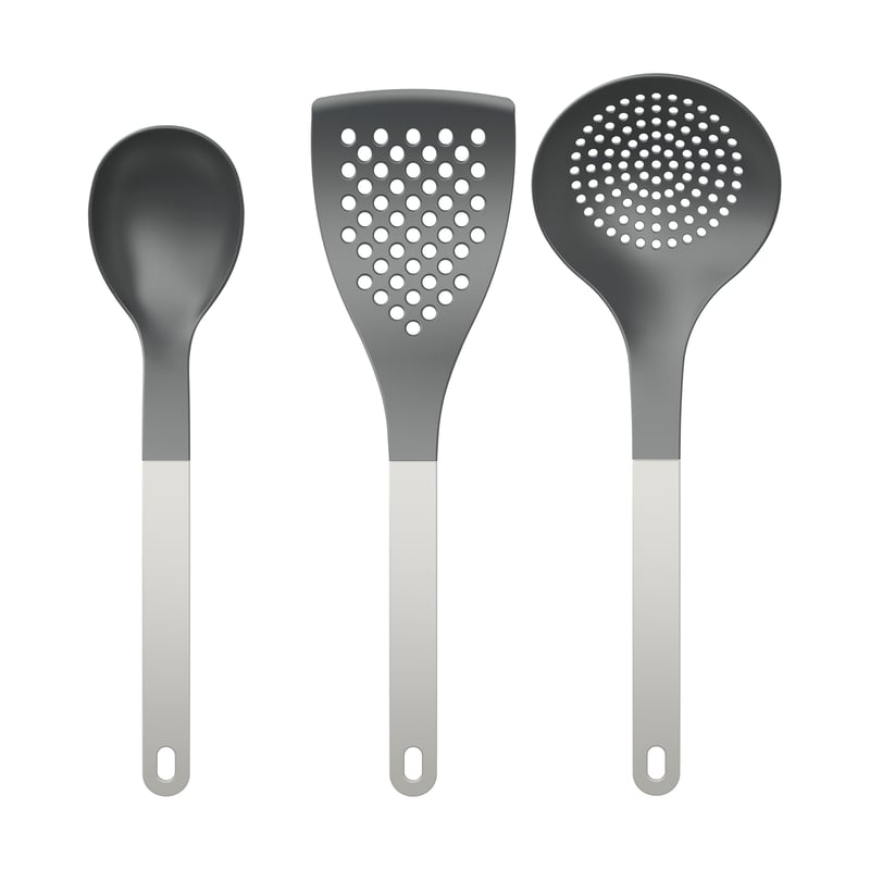 Rosti Optima kitchen utensils 2 3 pieces Nordic green nylon