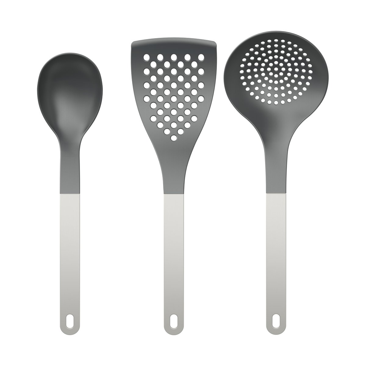 Rosti Optima kitchen utensils 2 3 pieces Nordic green nylon