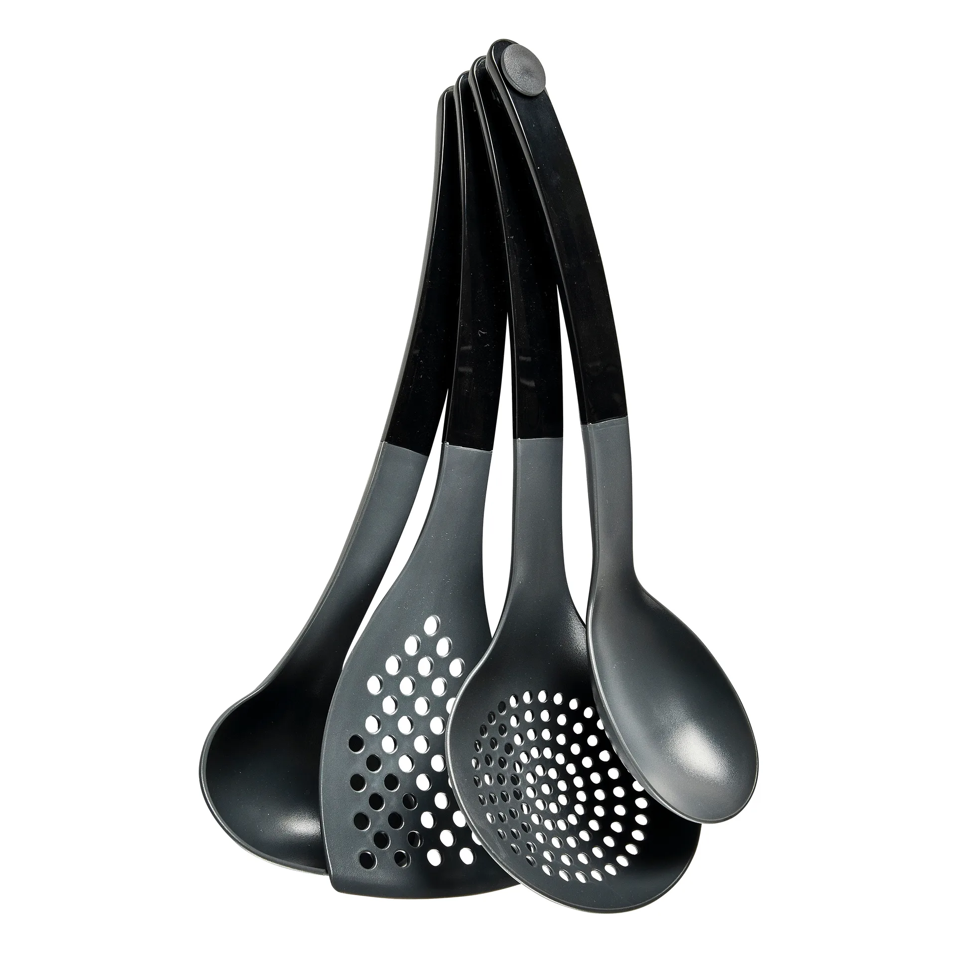Optima kitchen utensils 4 pieces, black Rosti