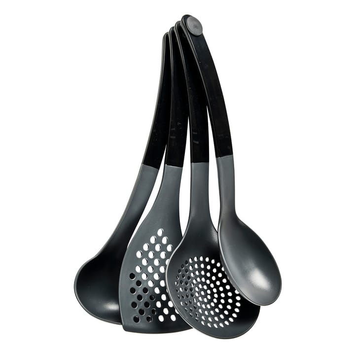 Optima kitchen utensils 4 pieces, black Rosti