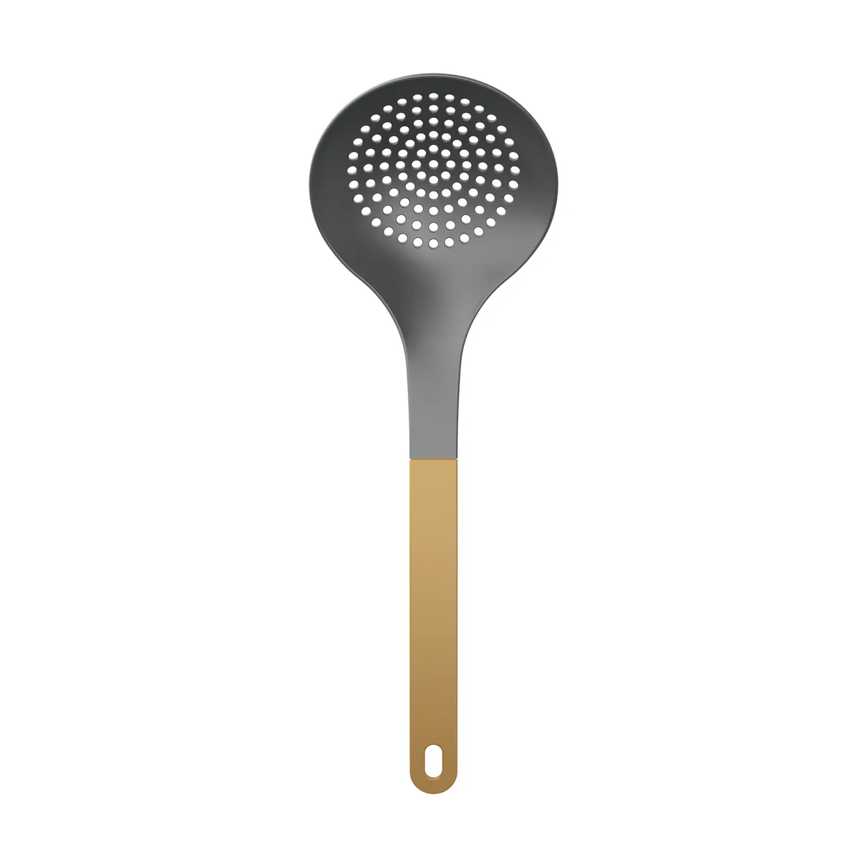 Rosti Optima perforated spoon 32x10.5 cm Curry | Scandinavian Design | Spoons, scoops & ladles | Yellow