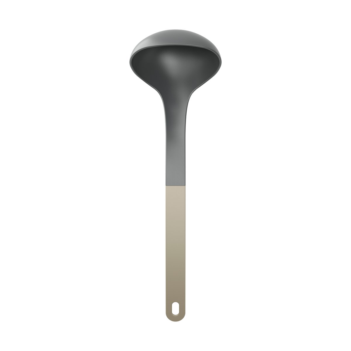 Rosti Optima soup ladle 30x9.6 Humus | Scandinavian Design | Serving utensils | Brown