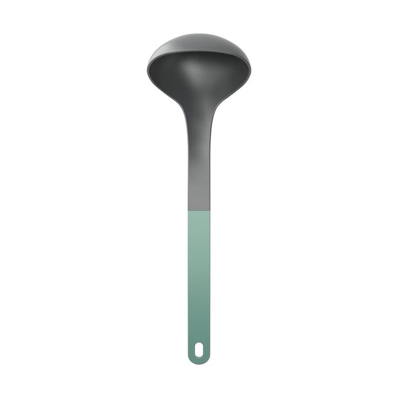 Rosti Optima soup ladle 30x9.6 Nordic green