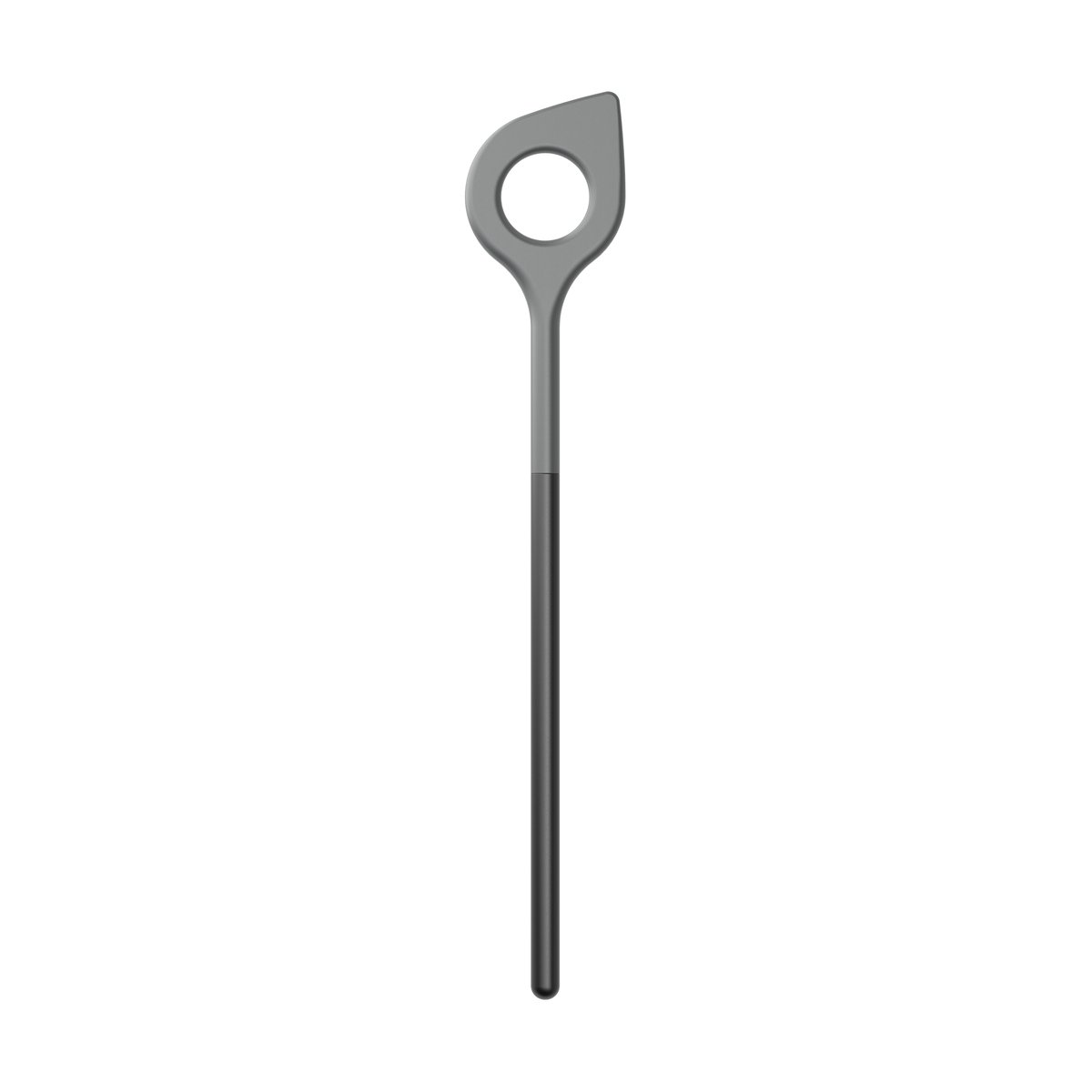 Rosti Optima stirring spoon with hole 31x55 cm Black