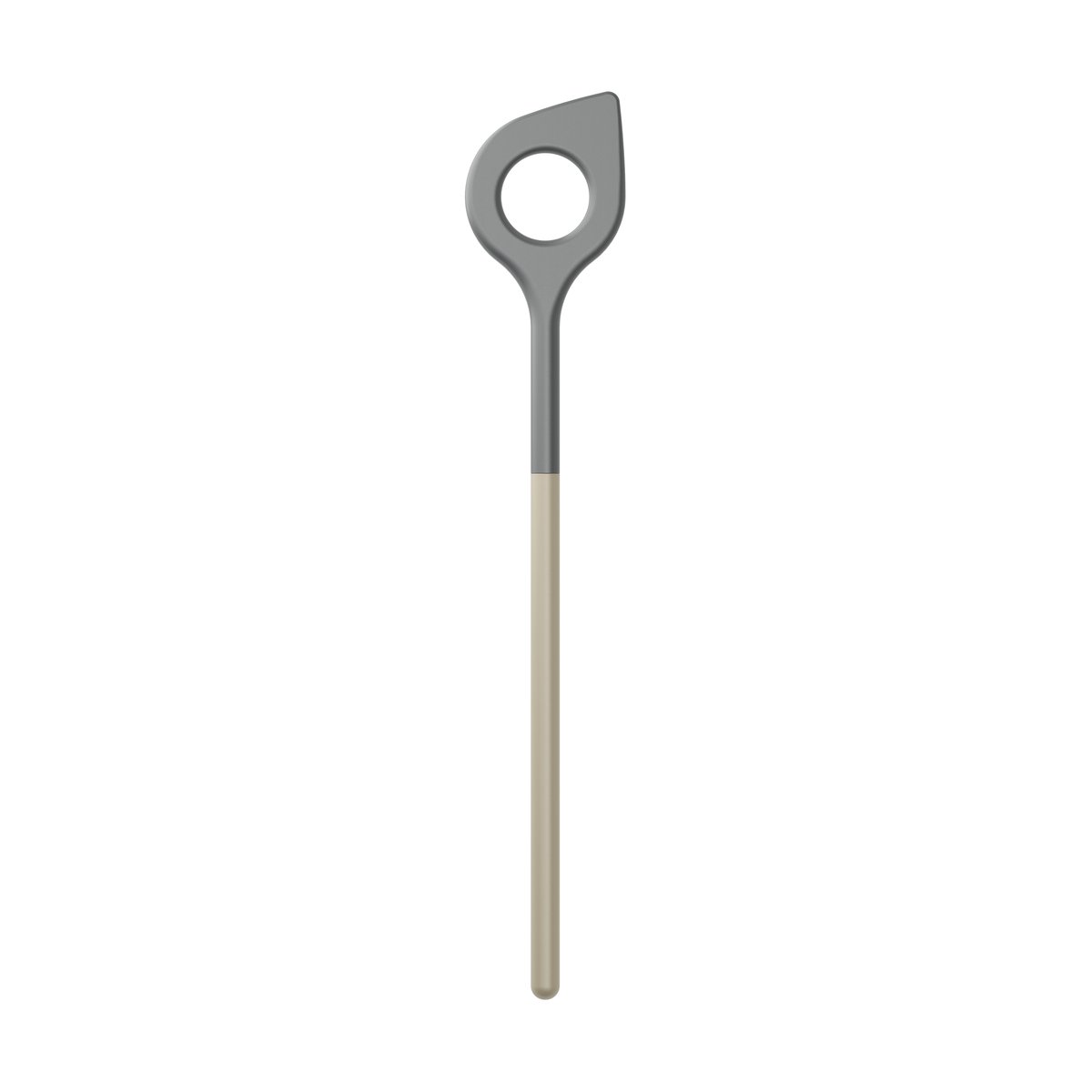 Rosti Optima stirring spoon with hole 31x55 cm Humus