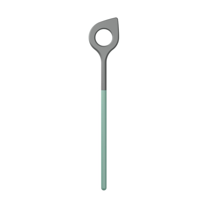 Optima stirring spoon with hole 31x55 cm - Nordic green - Rosti