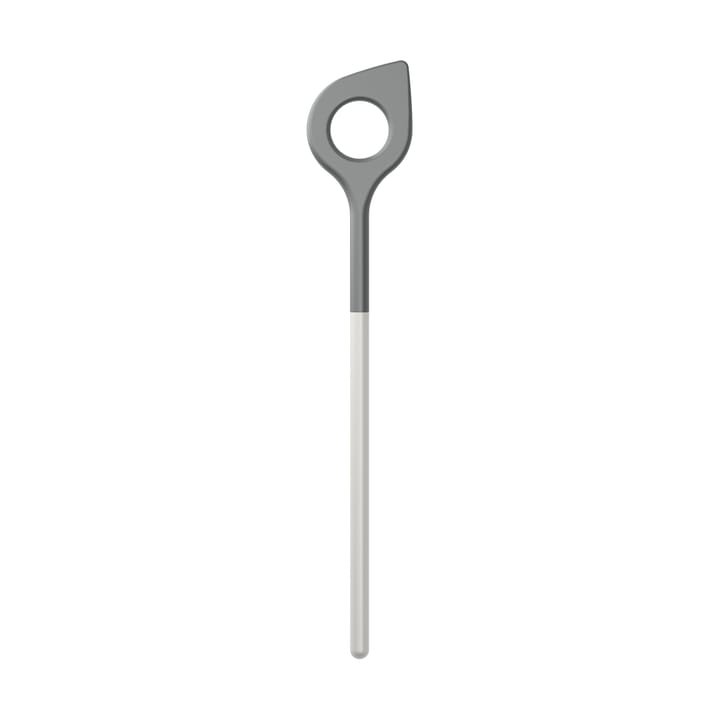 Optima stirring spoon with hole 31x55 cm - White - Rosti