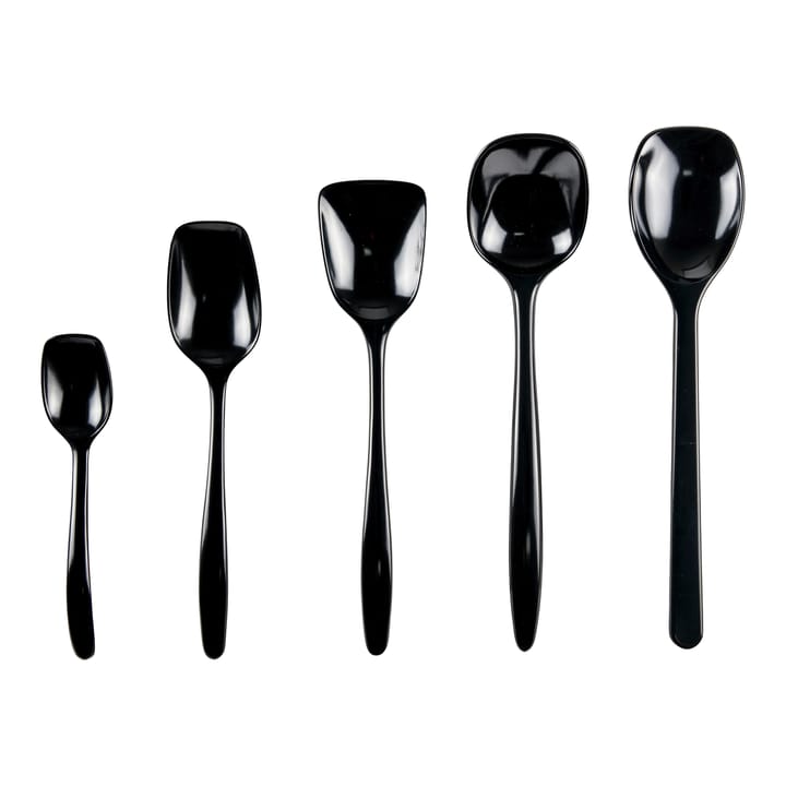 Rosti cooking spoon set 5 pieces, black Rosti