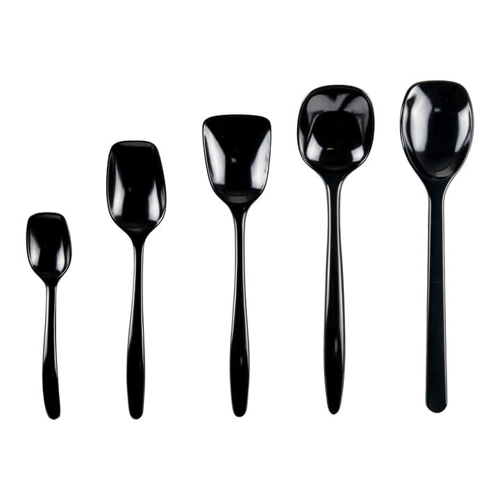 Rosti cooking spoon set 5 pieces - black - Rosti
