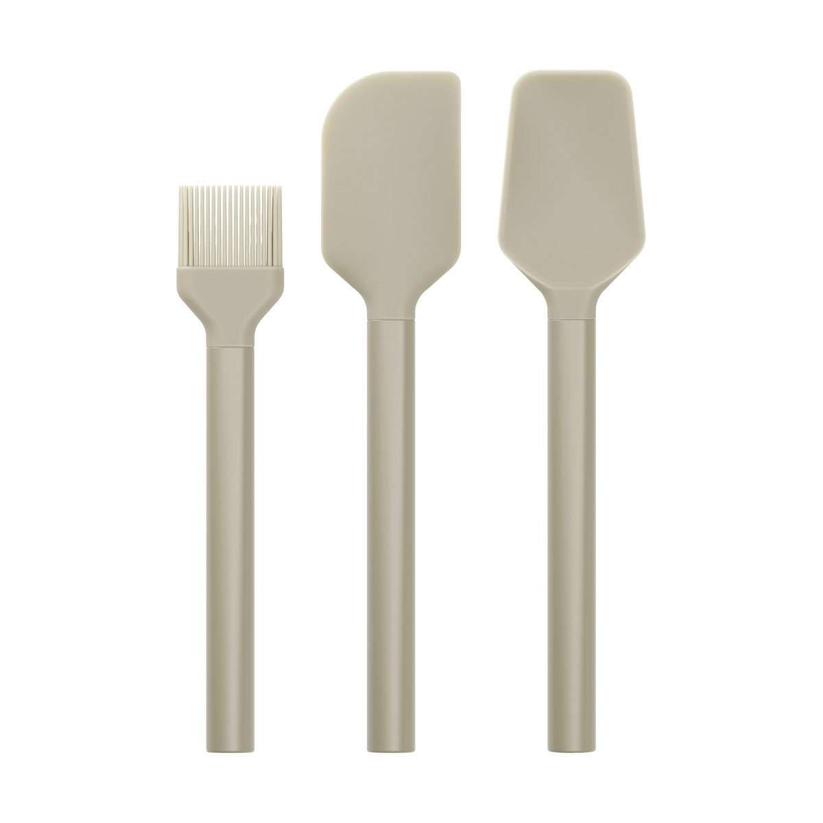 Rosti Emma baking set 3-piece Humus | Scandinavian Design | Spatulas & dough scrapers | Brown