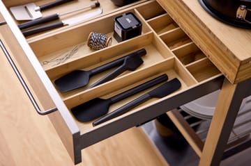 Rosti Emma spatula narrow - Black - Rosti