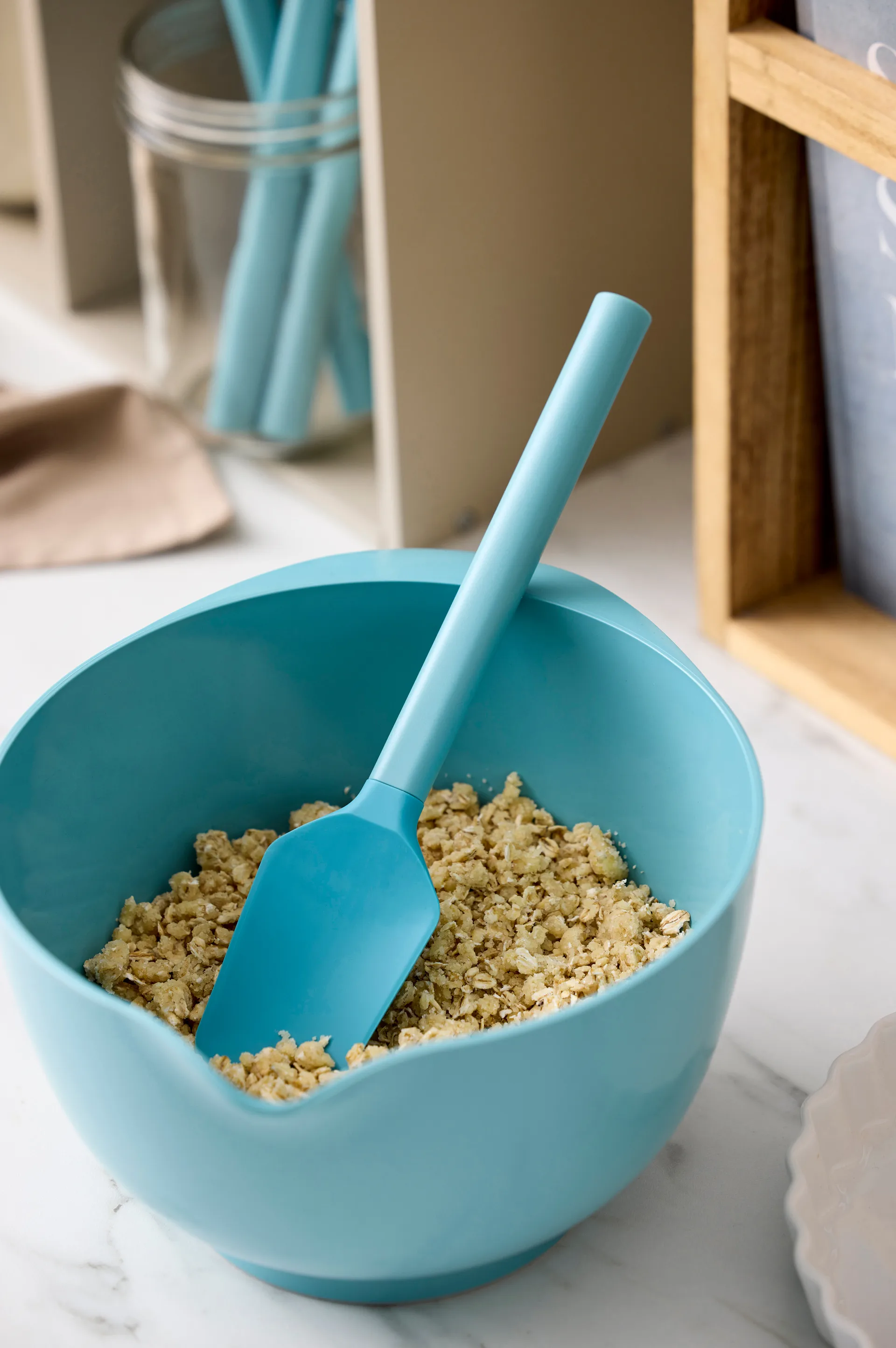 Rosti Emma spatula spoon, Nordic green Rosti