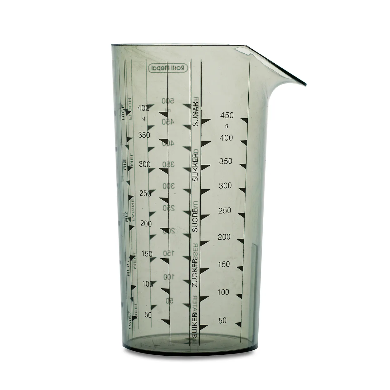 Rosti measuring jug 0.5 l coloured | Scandinavian Design | Measuring spoons, cups & jugs | Grey