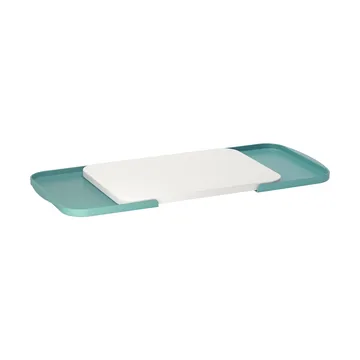Separa chopping board with trays - Nordic green, 39x26 cm - Rosti