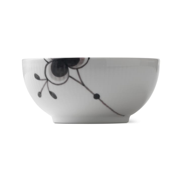 Black Fluted mega bowl - Ø 13 cm - Royal Copenhagen