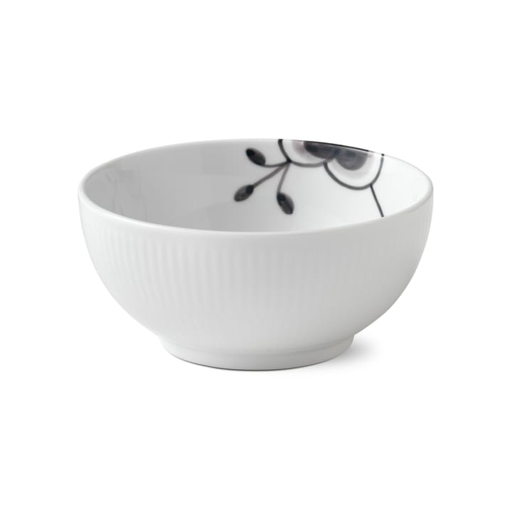 Black Fluted mega bowl, Ø 13 cm Royal Copenhagen