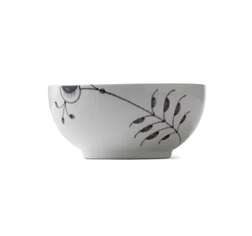 Black Fluted Mega bowl, Ø15 cm Royal Copenhagen