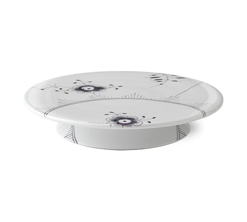Black Fluted mega cake stand, Ø 32 cm Royal Copenhagen