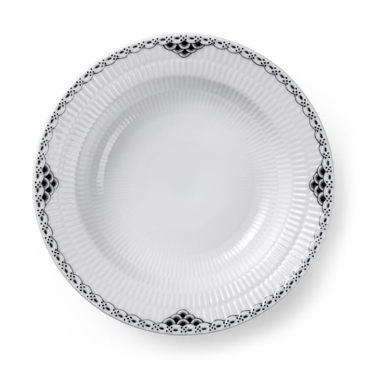 Black Lace deep plate - Ø21 cm - Royal Copenhagen