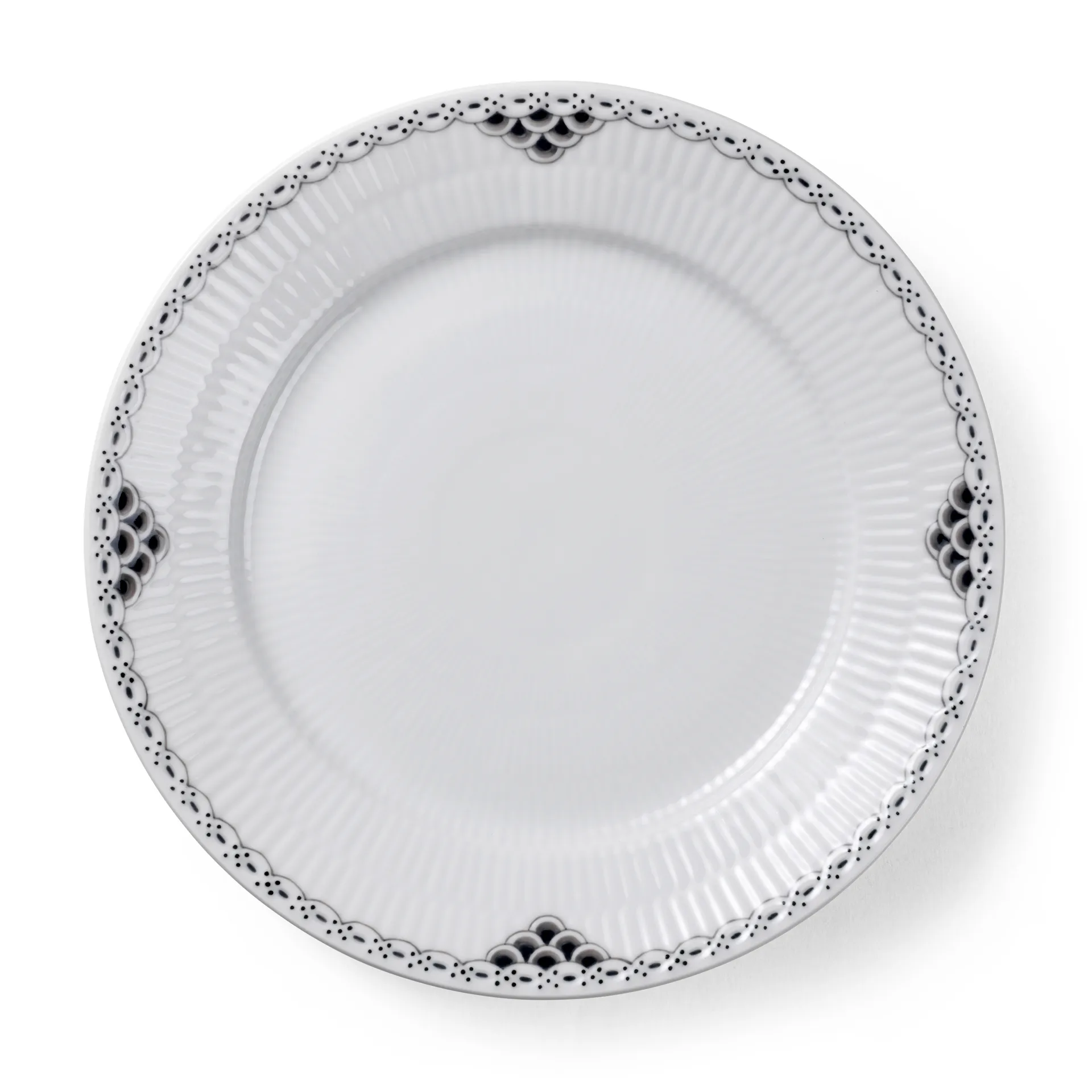 Black Lace side plate, Ø22 cm Royal Copenhagen