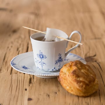 Blue Elements cup with saucer - 25 cl - Royal Copenhagen