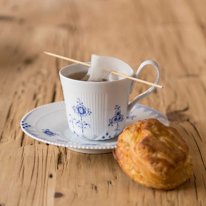 Blue Elements cup with saucer - 25 cl - Royal Copenhagen