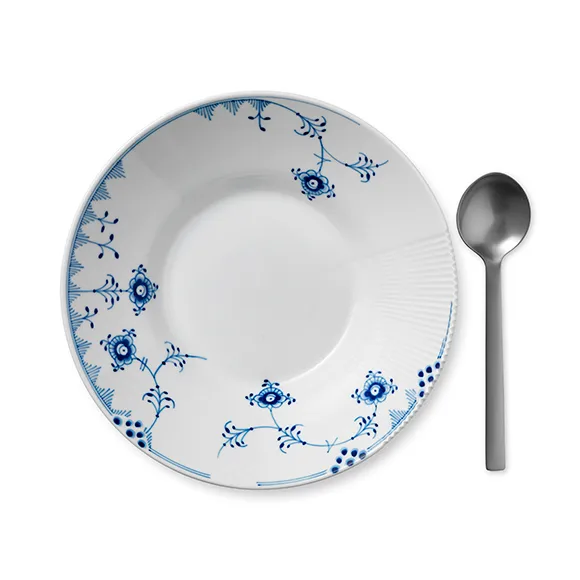 Blue Elements deep plate 1, Ø 25 cm Royal Copenhagen