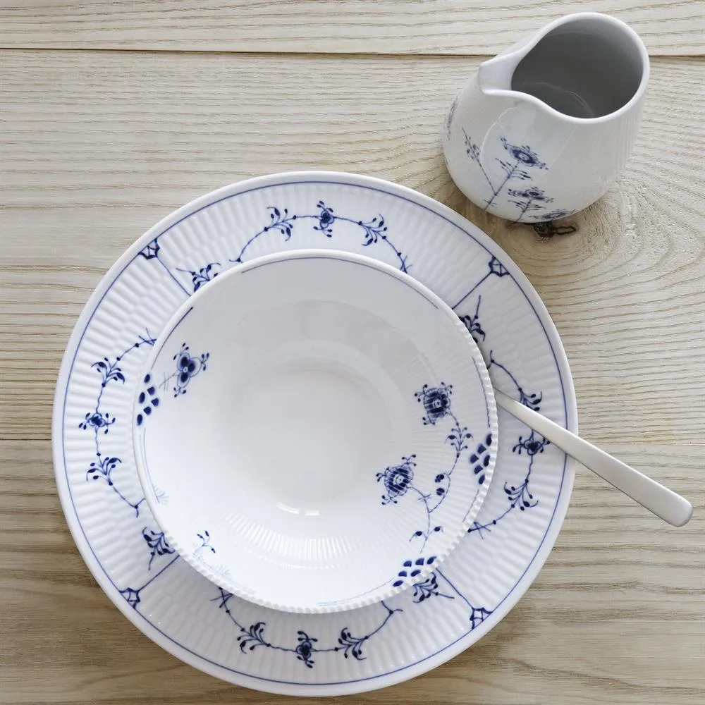 Blue Elements deep plate 2, Ø 18 cm Royal Copenhagen