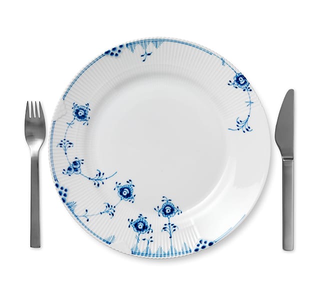 Blue Elements plate, Ø 28 cm Royal Copenhagen