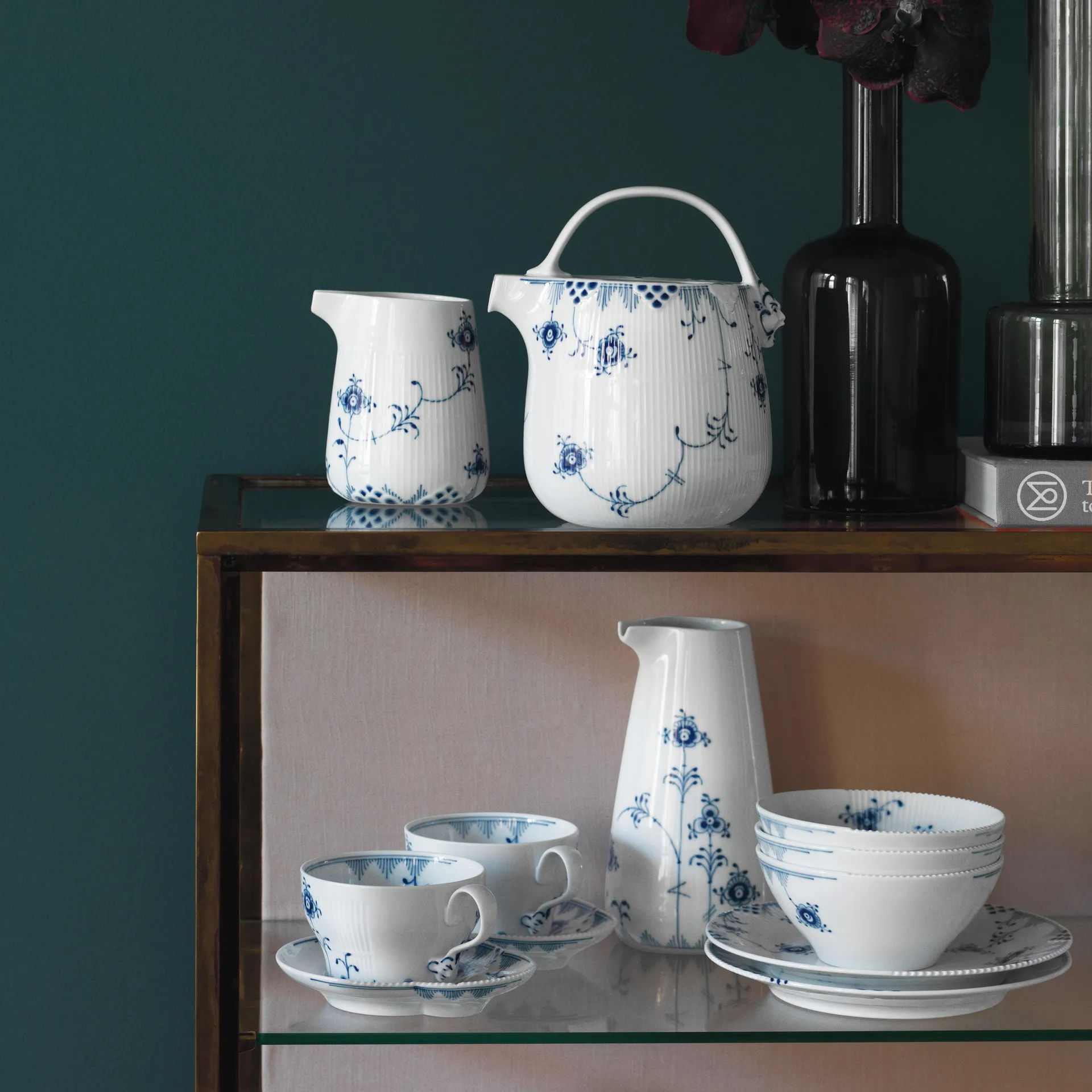 Blue Elements tea pot, 95 cl Royal Copenhagen