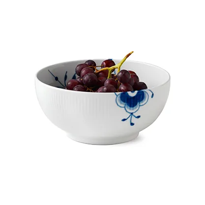Blue Fluted Mega bowl from Royal Copenhagen - NordicNest.com