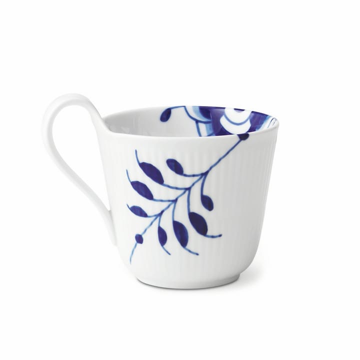 Blue Fluted Mega cup with high handle, 33 cl Royal Copenhagen