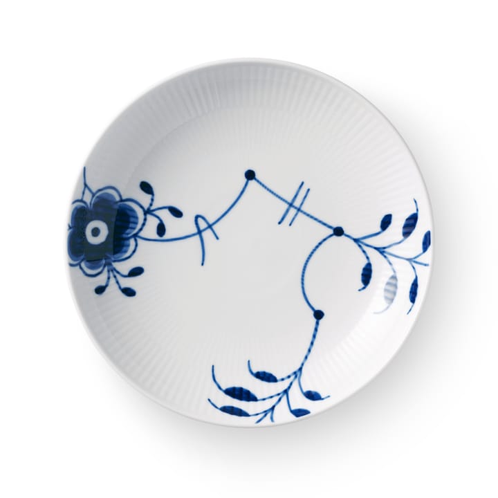 Blue Fluted Mega deep plate - 2 cm - Royal Copenhagen